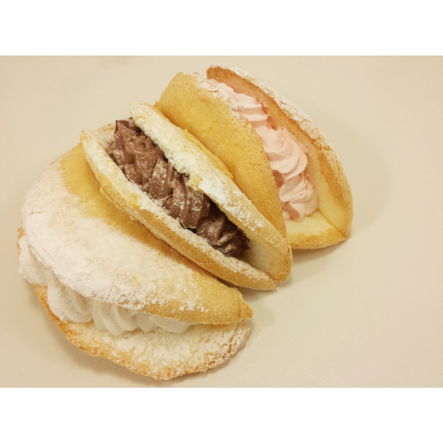 slide 1 of 1, Cub Angel Food Flips, Neapolitan, 3 Ct, 1 Each, 3 ct