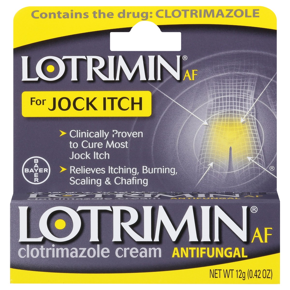 slide 1 of 3, Lotrimin Antifungal Jock Itch Cream, 0.42 oz