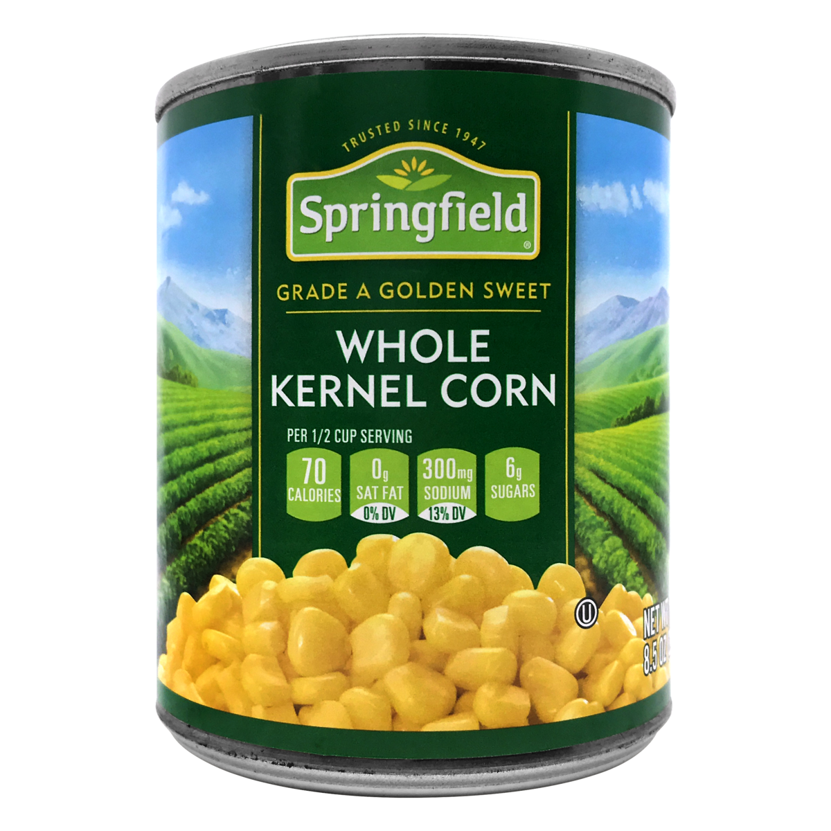 slide 1 of 1, Springfield Whole Kernel Corn, 8.5 oz