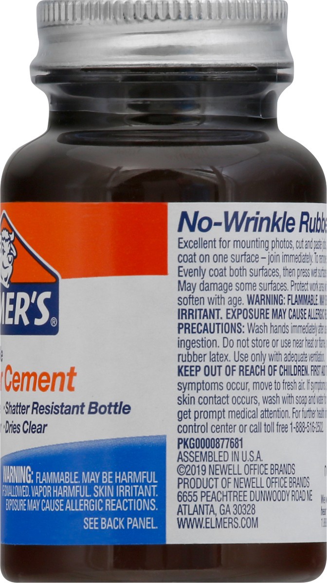slide 3 of 9, Elmer's Rubber Cement, 4 fl oz