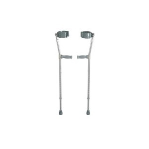 slide 1 of 1, Drive Medical Lightweight Walking Forearm Crutches, Adult, 1 Pair, 1 ct