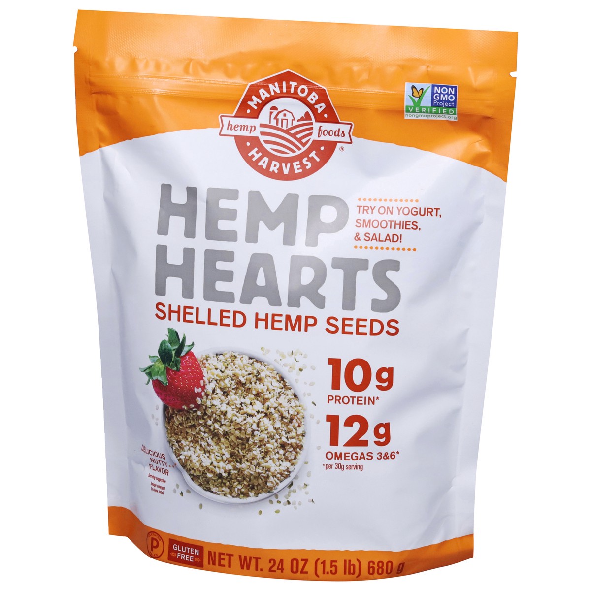 slide 8 of 9, Manitoba Harvest Hemp Hearts 24 oz, 1 ct