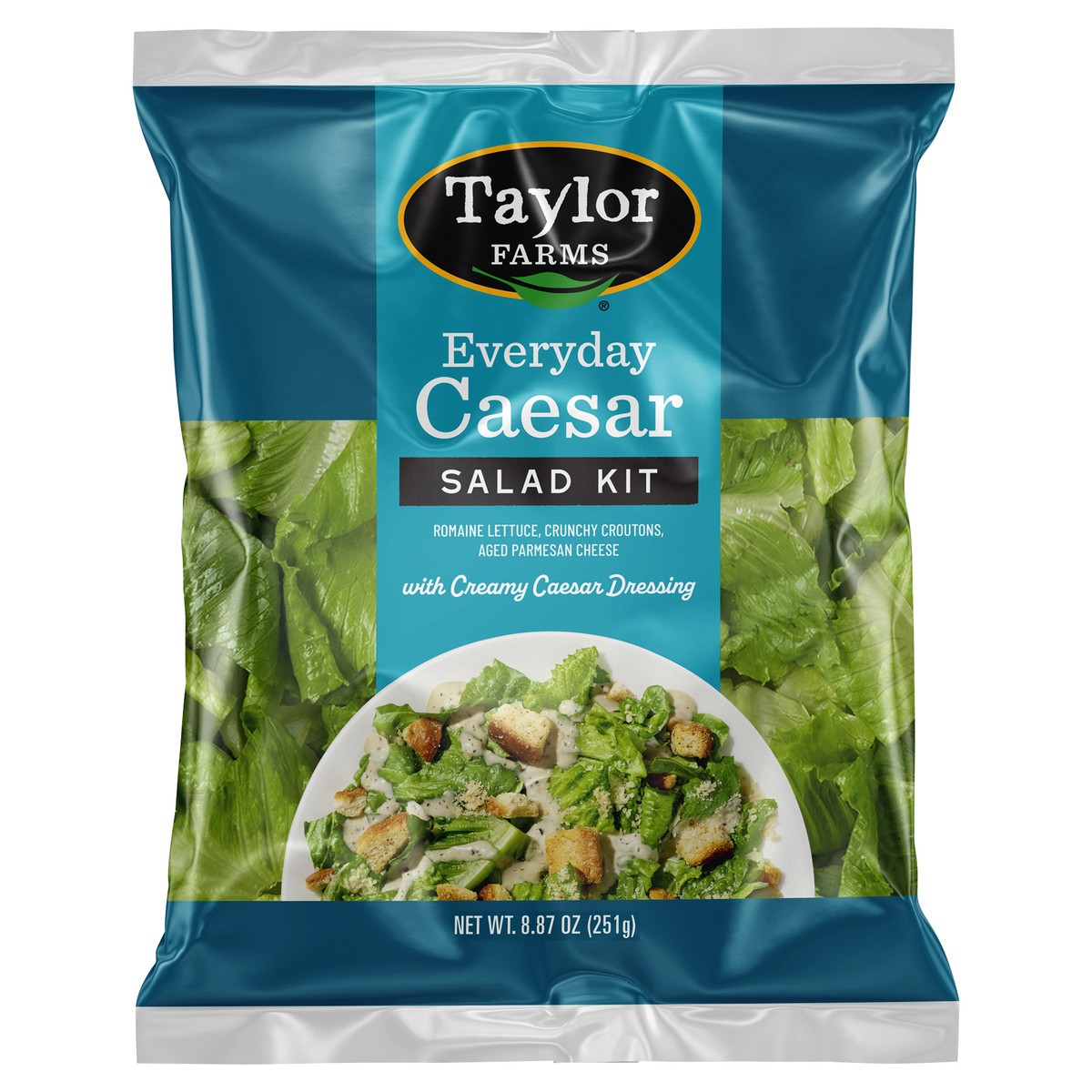 slide 1 of 3, Taylor Farms Everyday Caesar Salad Kit, 8.87 oz, 8.87 oz