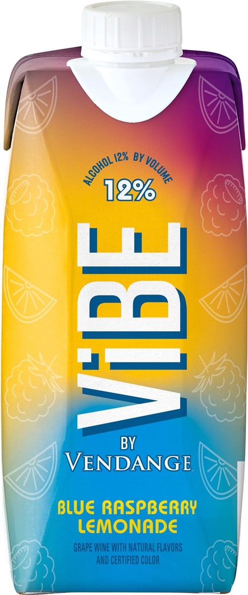 slide 2 of 2, ViBE Twisted Sips Blue Raspberry Lemonade, 500 ml