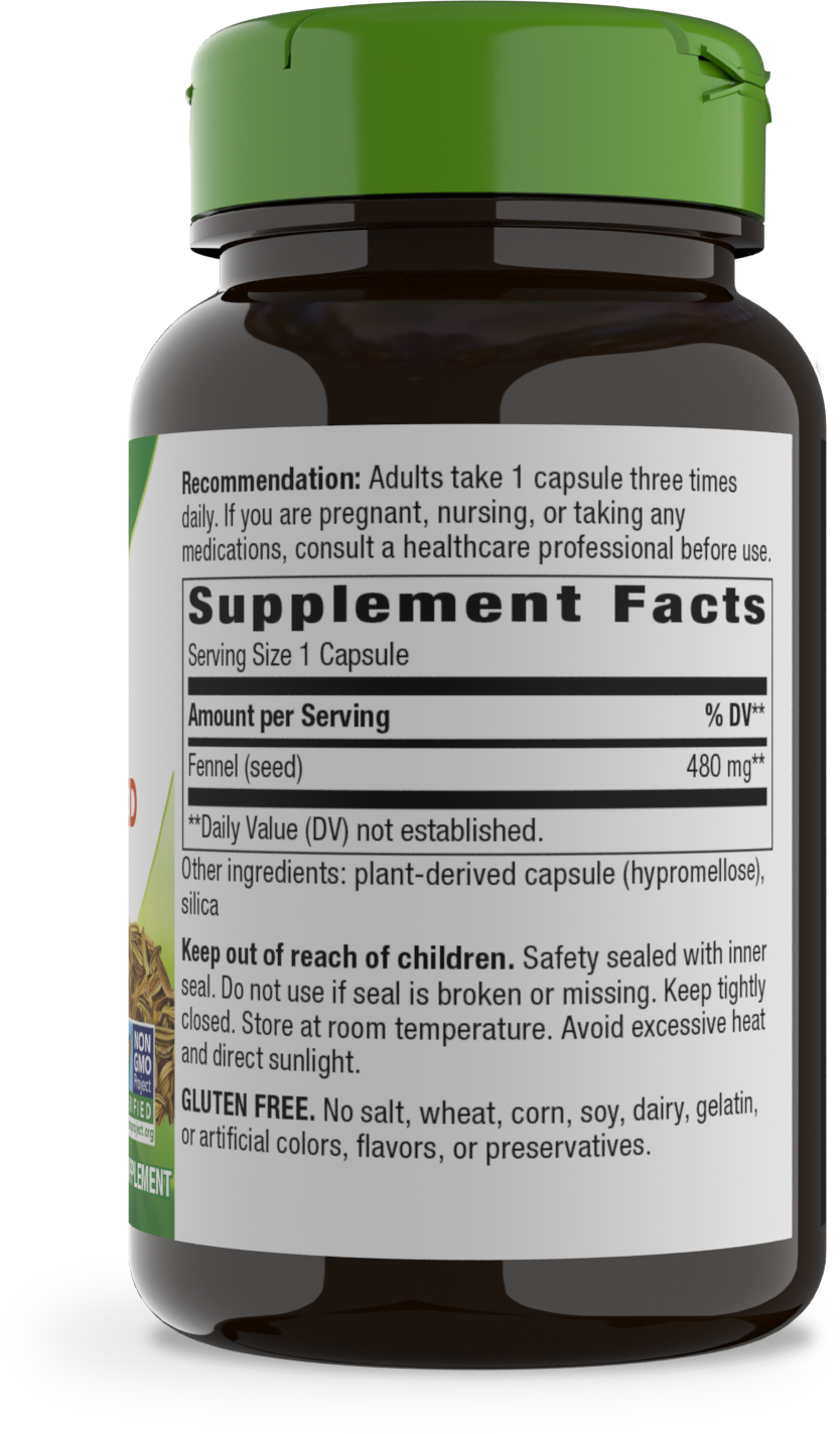 slide 4 of 4, Nature's Way Fennel Seed, 100 ct