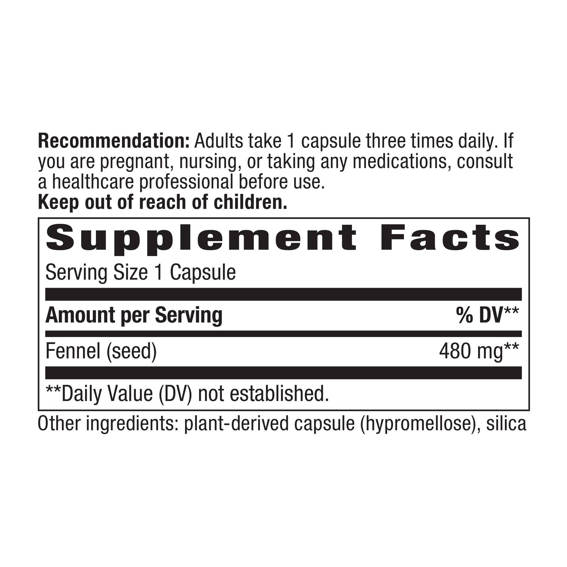 slide 2 of 4, Nature's Way Fennel Seed, 100 ct