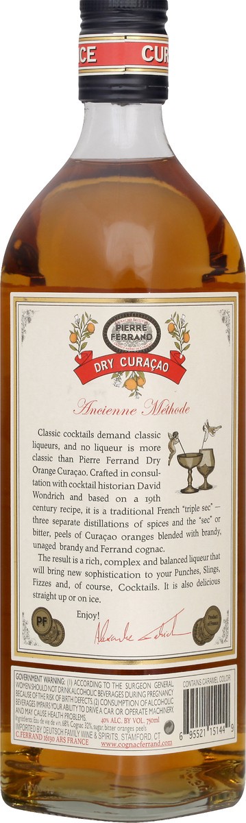 slide 6 of 8, Pierre Ferrand Curacao 750 ml, 750 ml