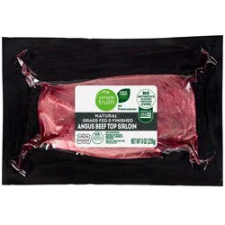 Simple Truth Natural Grass Fed Angus Beef Top Sirloin Steak