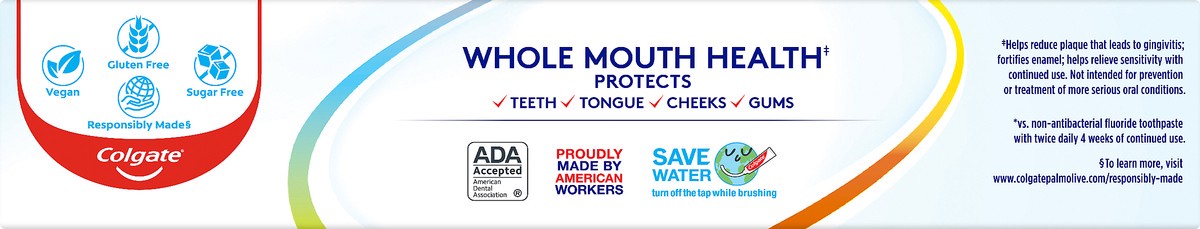 slide 3 of 5, Colgate Total Deep Clean Toothpaste 4.8 oz, 4.8 oz