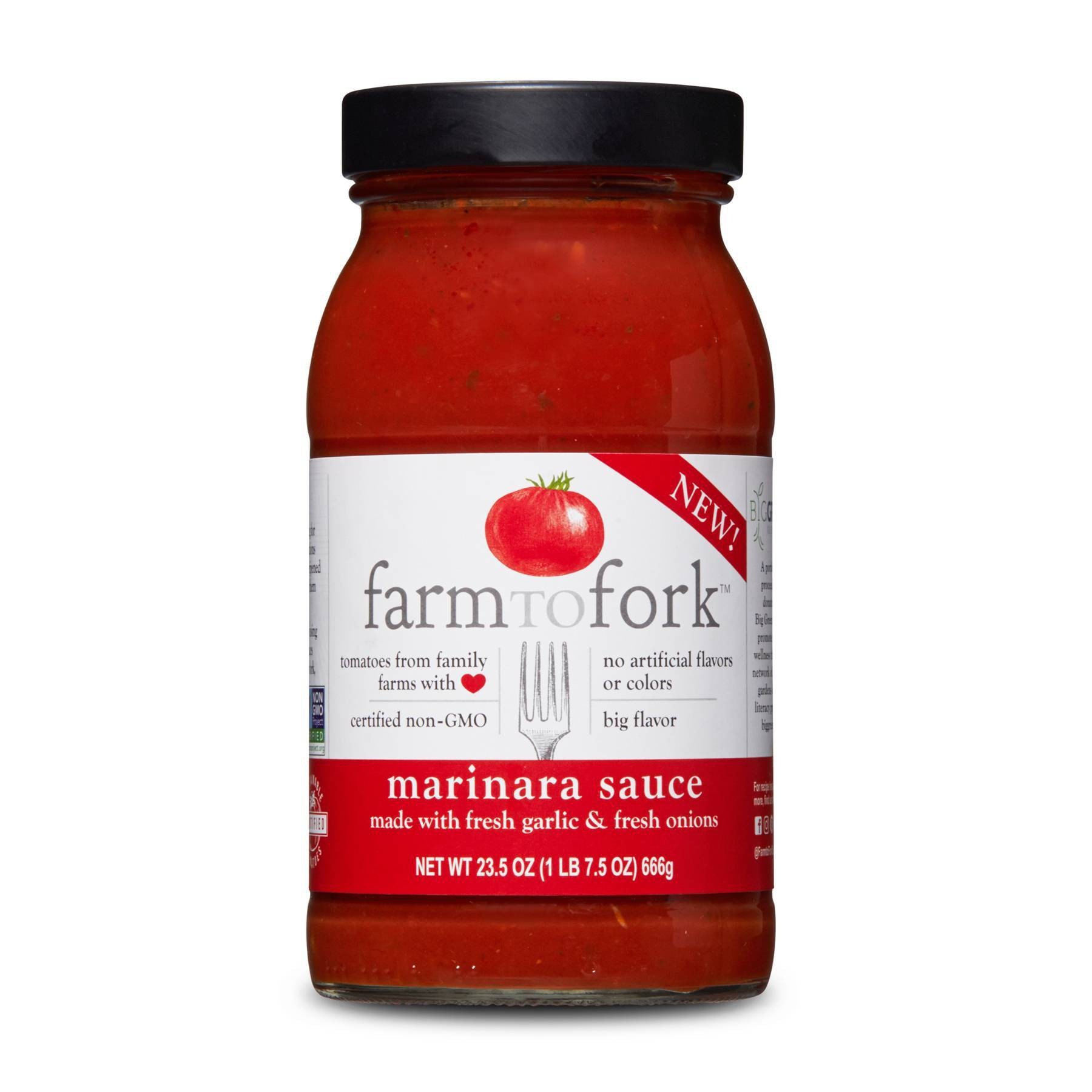 slide 1 of 1, Farm To Fork Marinara Sauce 23.5 oz, 23.5 oz