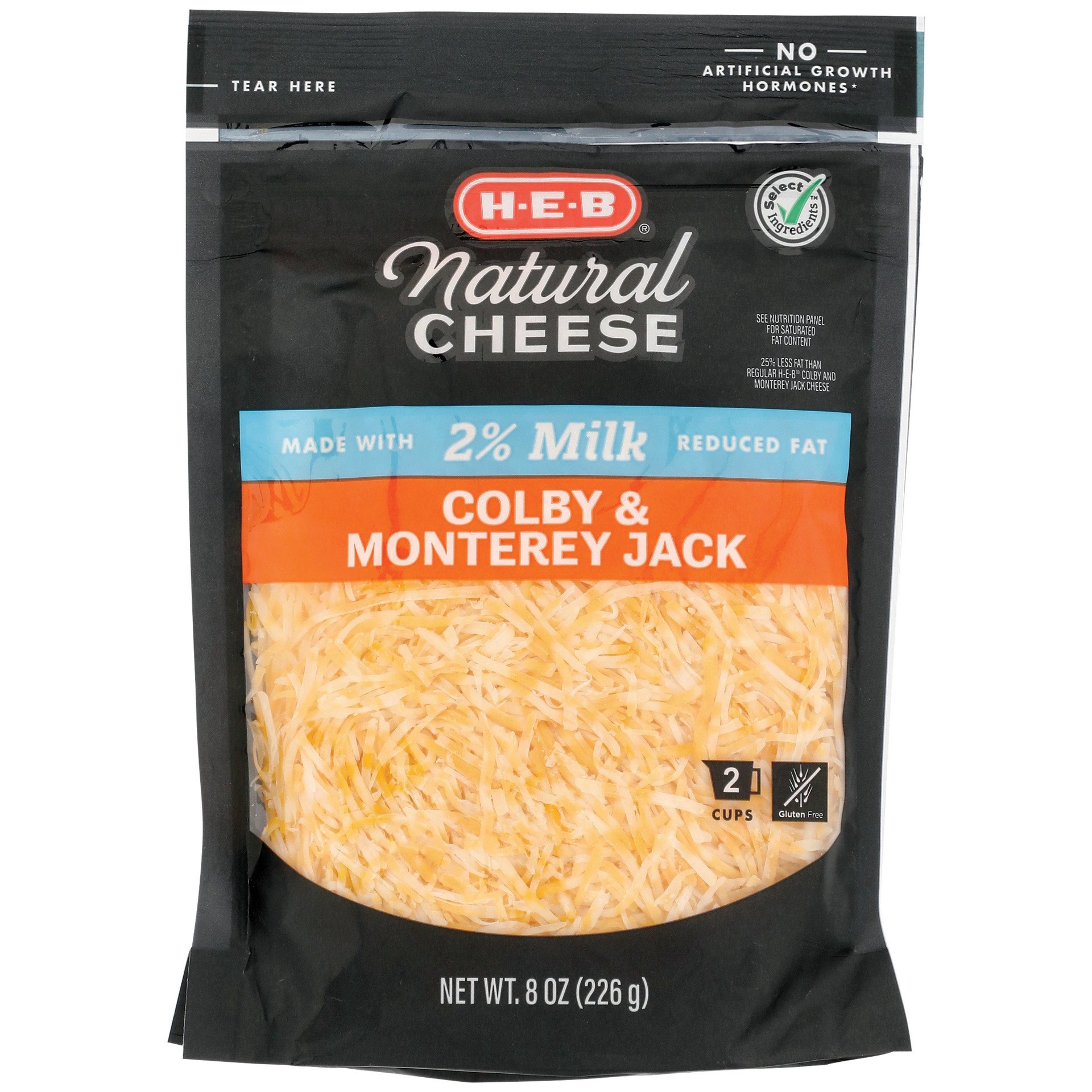 slide 1 of 1, H-B 2% Milk Colby Jack Fancy Shredded Cheese - 8 oz, 8 oz