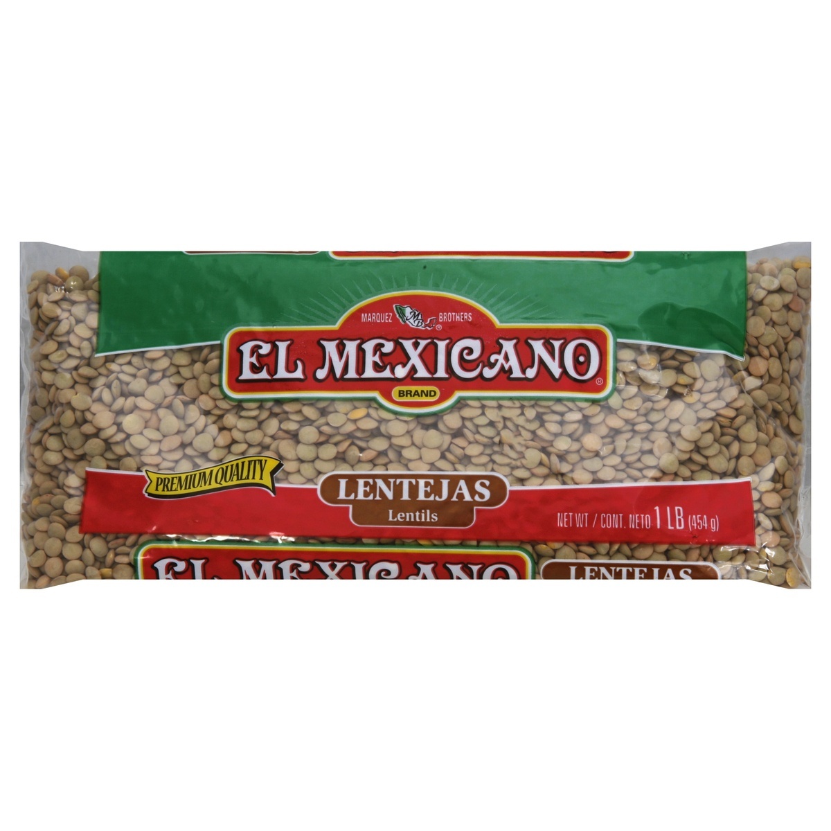 slide 1 of 5, El Mexicano Lentils 1 lb, 1 lb