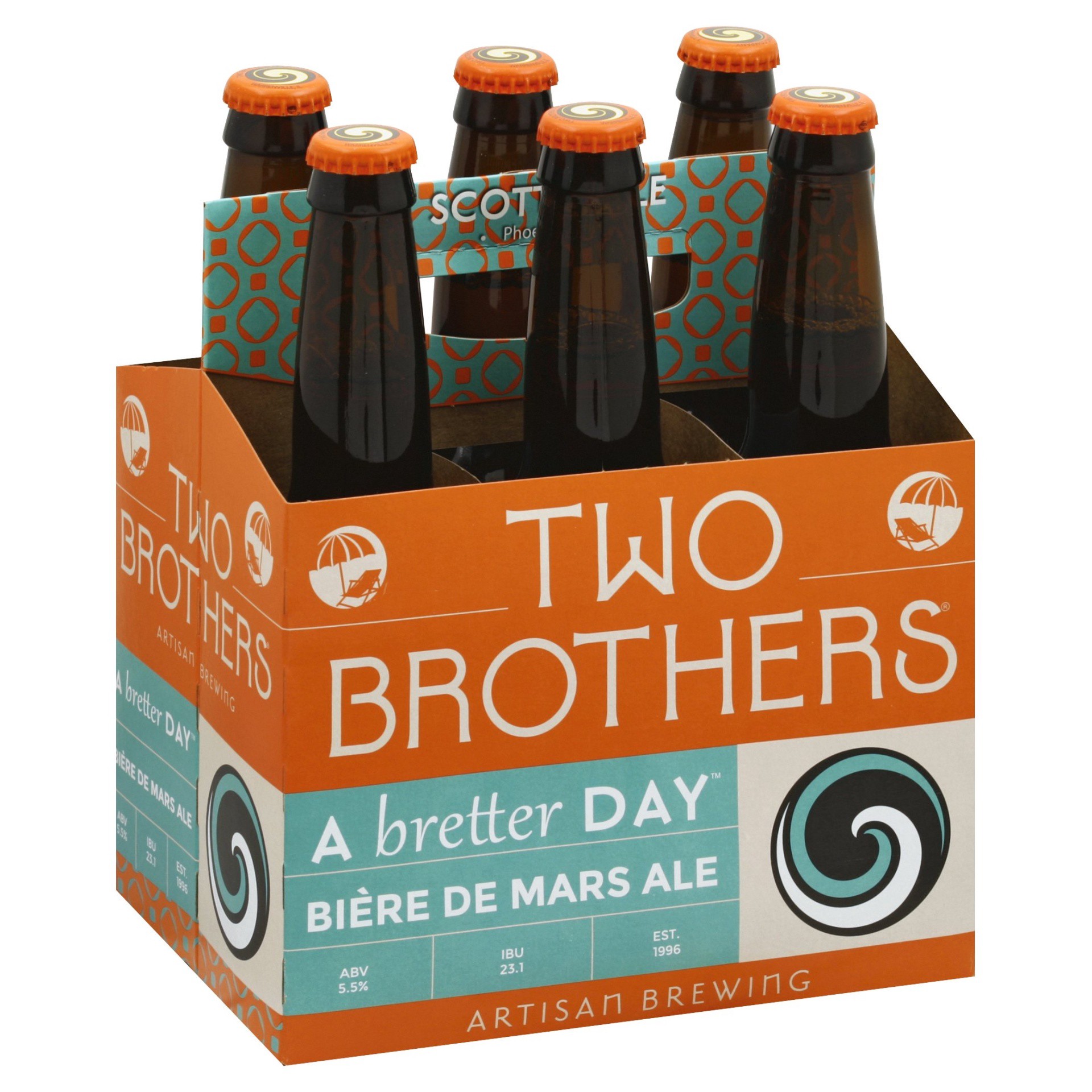 slide 1 of 4, Two Brothers Artisan Brewing Beer 6 ea, 6 ct; 12 oz