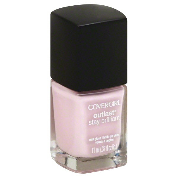 slide 1 of 3, Covergirl Outlast Naill Gloss Pink-Finity, 0.37 fl oz