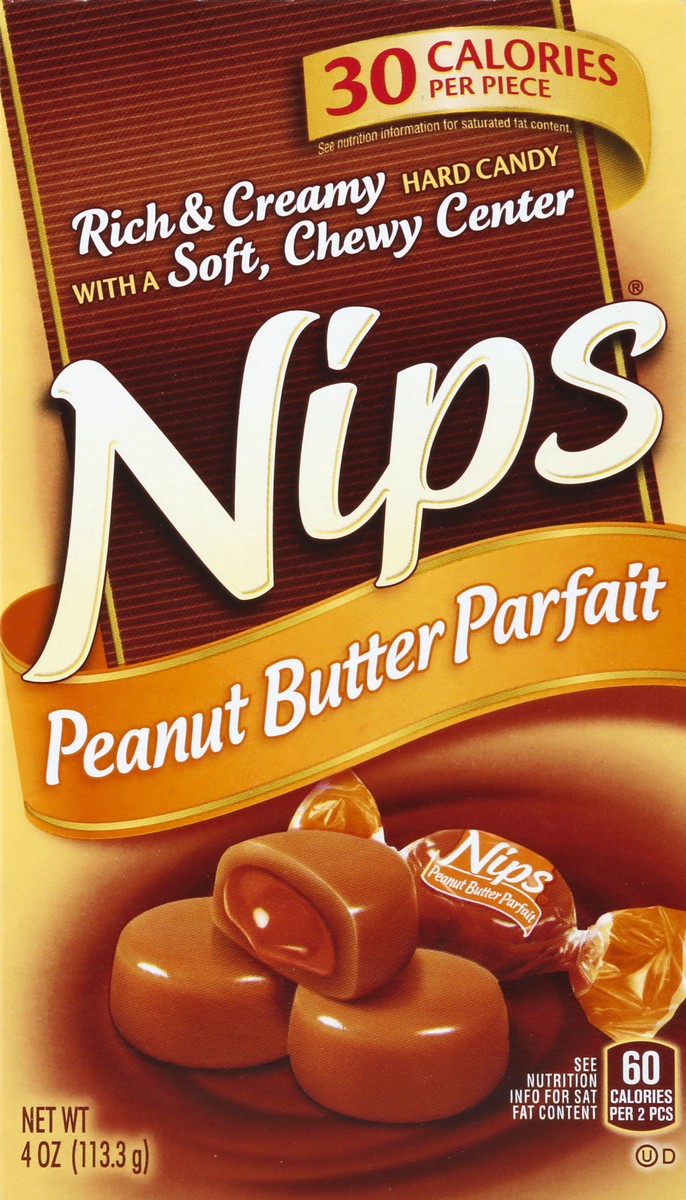 slide 9 of 13, Nips Peanut Butter Parfait Candy 4 oz, 4 oz