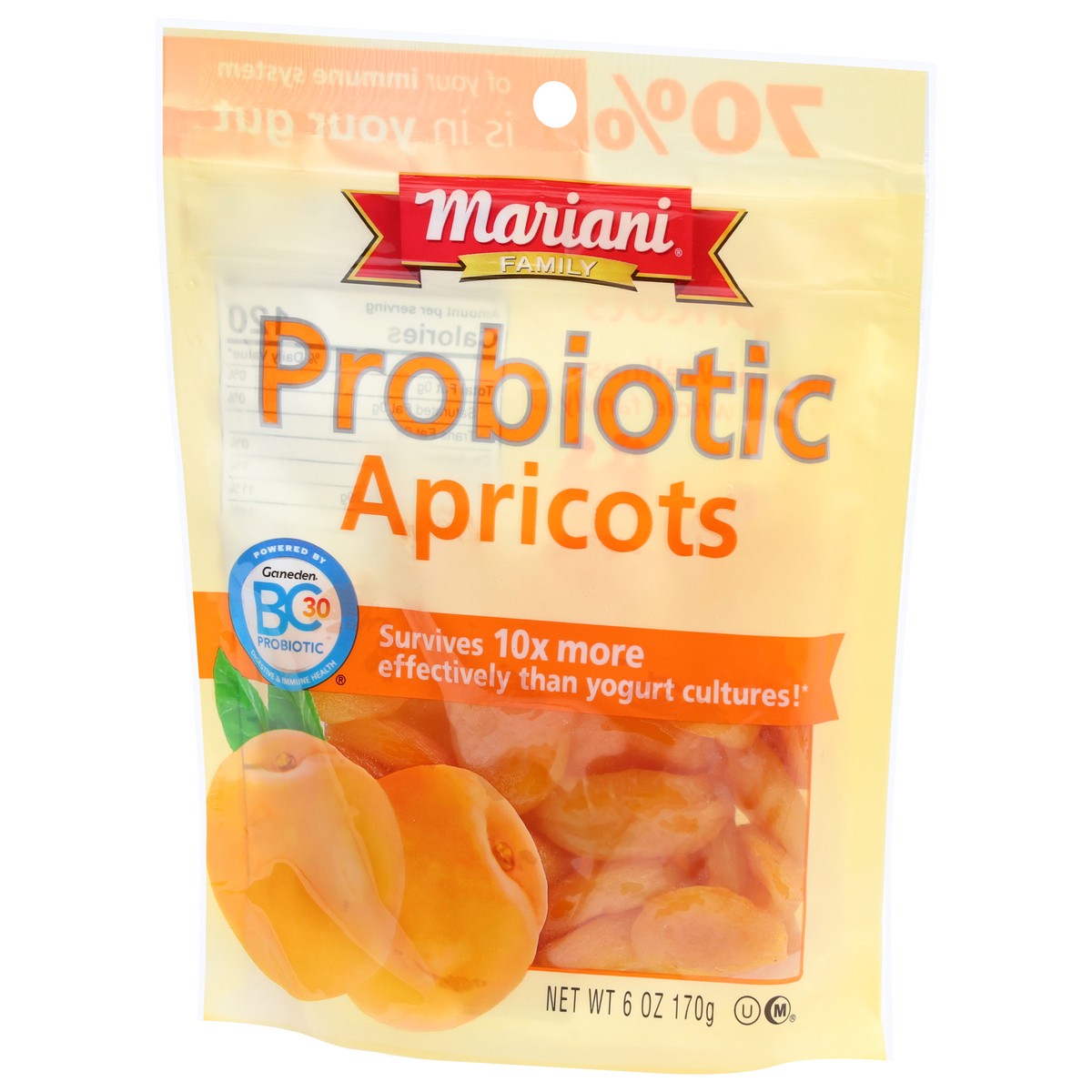 slide 3 of 9, Mariani Premium Probiotic Apricots, 6 oz, 6 oz