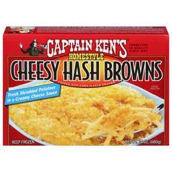 Captain Ken's Homestyle Cheesy Hash Browns 24 oz