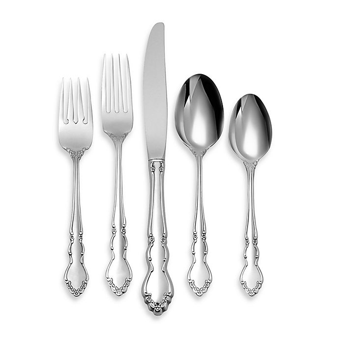 slide 1 of 1, Oneida Dover Flatware Set, 20 ct