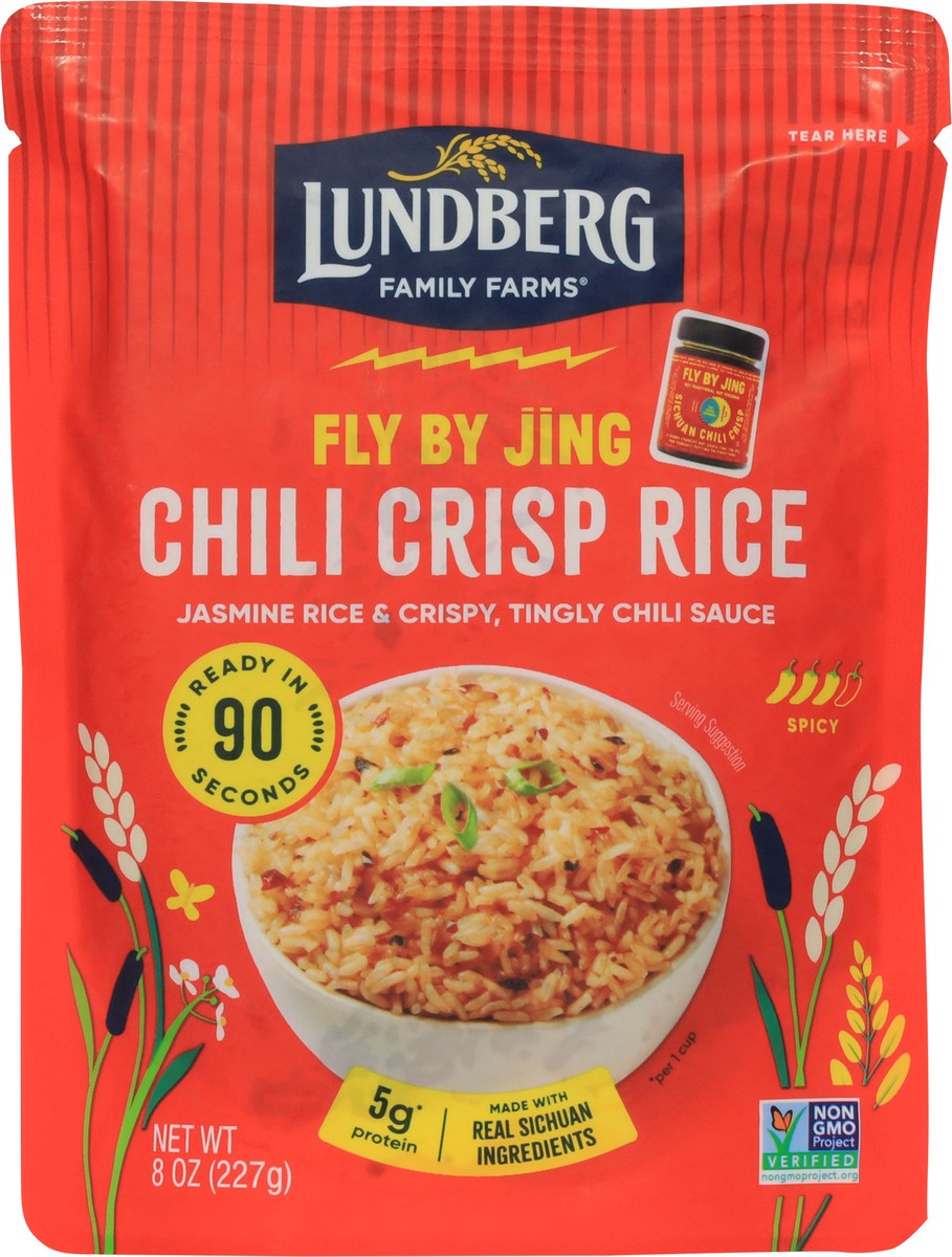 slide 13 of 15, Lundberg Family Farms Fly by Jing Chili Crisp Rice 8 oz, 8 oz