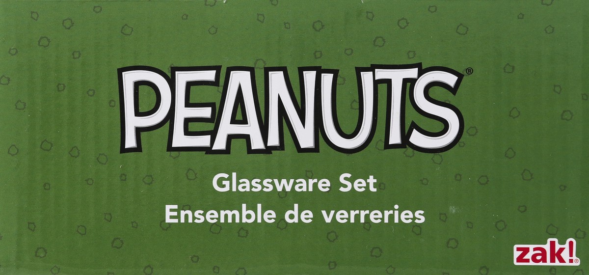 slide 5 of 11, Zak! Designs Peanuts Glassware Set 1 ea, 1 ct