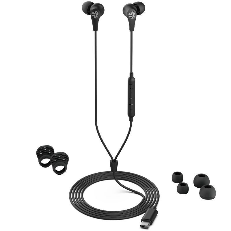 slide 2 of 8, JLab JBuds Pro USB-C Wired Earbuds 1 ea, 1 ct