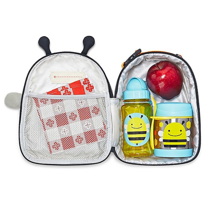 slide 4 of 4, Skip Hop SKIP*HOP Zoo Insulated Food Jar - Bee, 11 oz