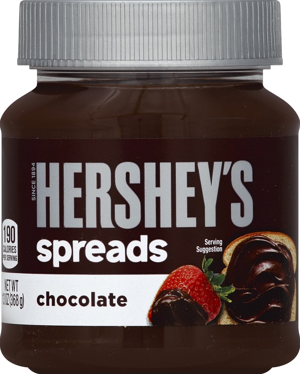 slide 2 of 2, Hershey's Chocolate Spreads, 13 oz