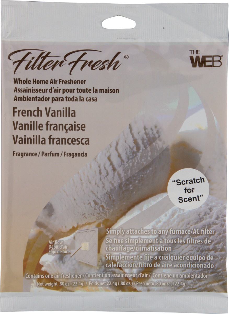 slide 6 of 9, Filter Fresh The Web Whole Home Fresh Vanilla Air Freshener 0.80 oz, 0.8 oz