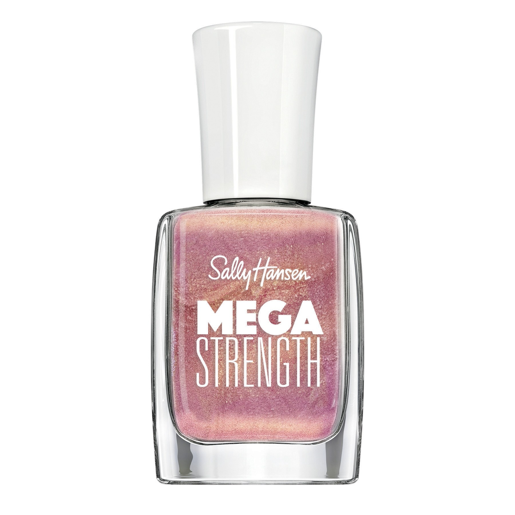 slide 1 of 1, Sally Hansen Mega Strength Nail Color - Rise Up, 0.4 fl oz