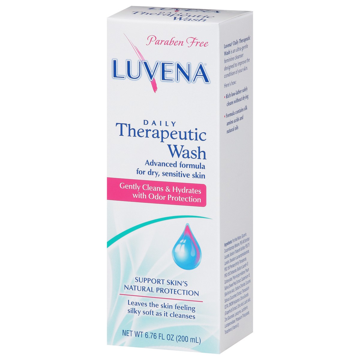 slide 7 of 9, Luvena Daily Therapeutic Wash 6.76 fl oz, 6.76 fl oz