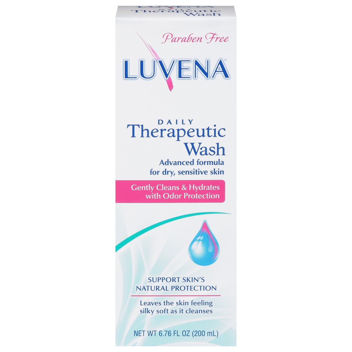 slide 1 of 9, Luvena Daily Therapeutic Wash 6.76 fl oz, 6.76 fl oz