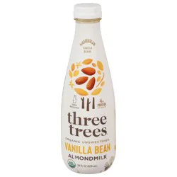 Three Trees Organic Unsweetened Vanilla Bean Almondmilk 28 fl oz