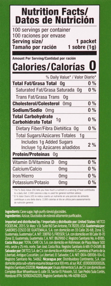 slide 9 of 13, Svetia Zero Calorie Sweetener 100 ea, 100 ct