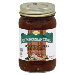 Green Mountain Gringo Roasted Garlic Medium Salsa