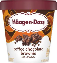 Häagen-Dazs Coffee Chocolate Brownie Ice Cream, 14 fl Oz
