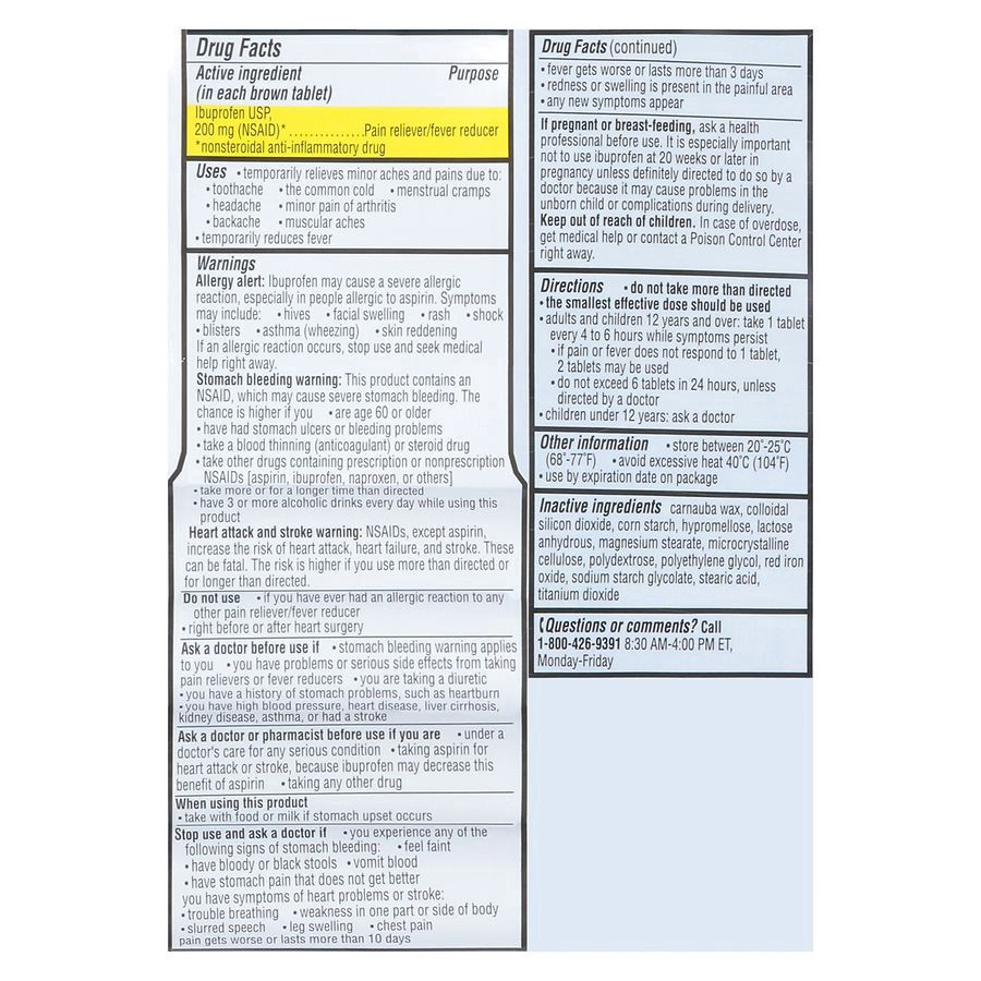 slide 3 of 5, Walgreens Ibuprofen 200 mg Tablets, 24 ct