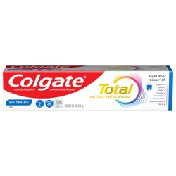Colgate Total Whitening Gel Toothpaste, 5.1 oz Tube