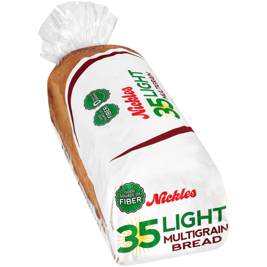 slide 2 of 8, Nickles Bakery Light Multigrain Bread, 16 oz