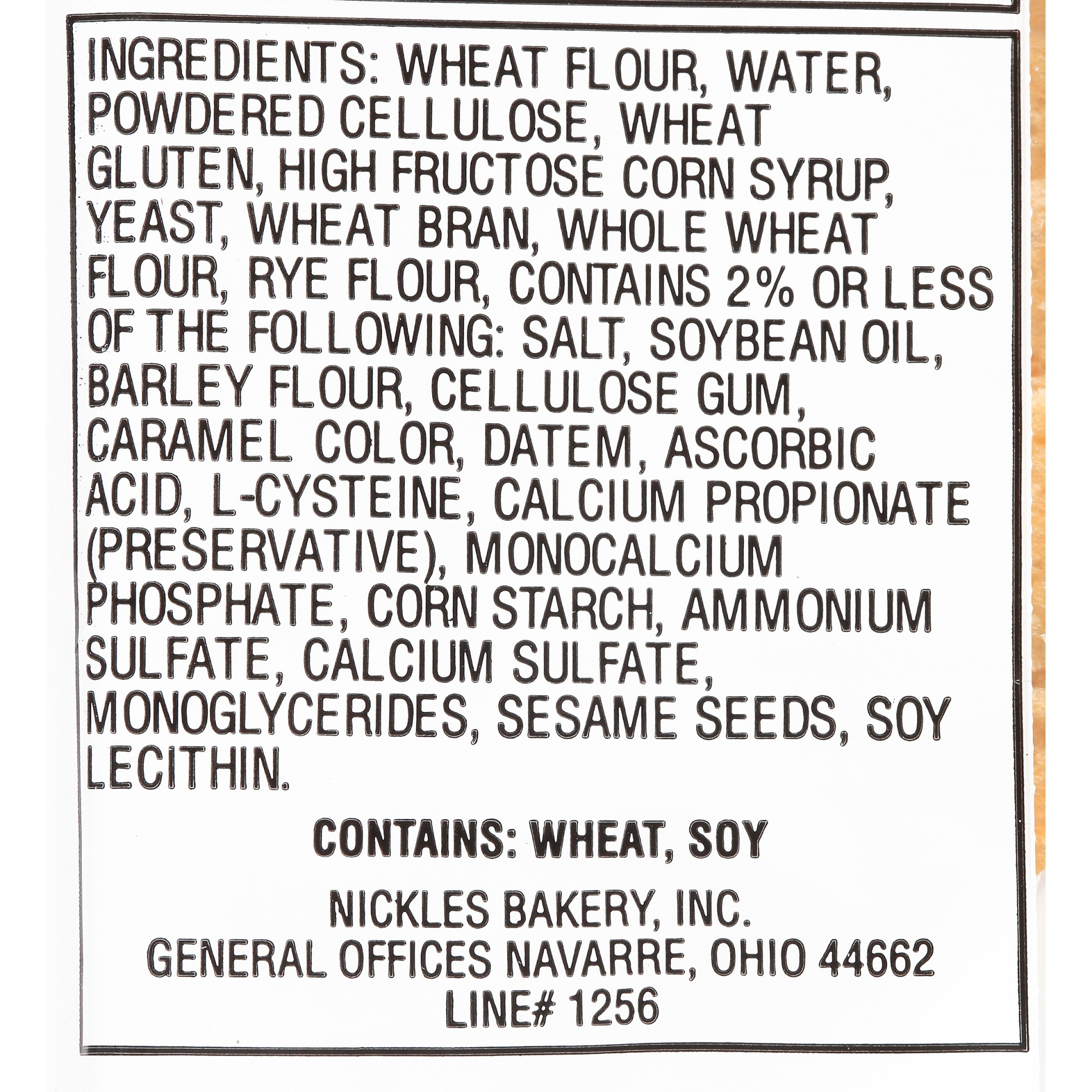 slide 8 of 8, Nickles Bakery Light Multigrain Bread, 16 oz