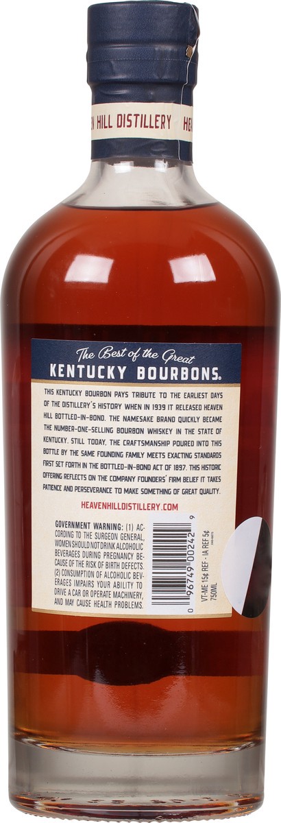 slide 3 of 7, Heaven Hill Kentucky Straight Bourbon Whiskey 750 ml, 750 ml