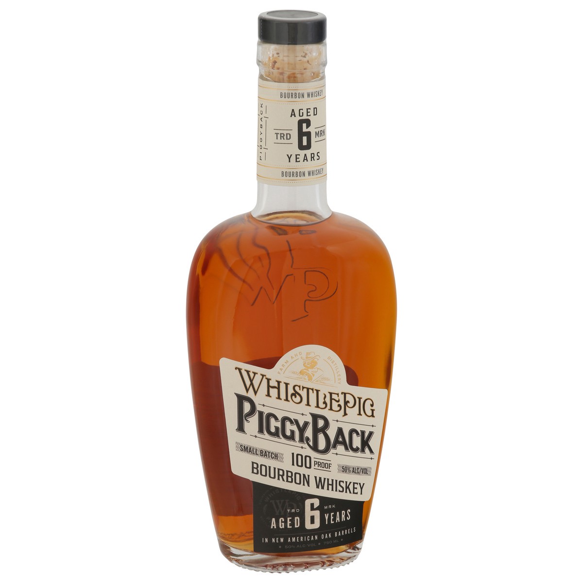 slide 4 of 11, WhistlePig PiggyBack Bourbon Whiskey 750 ml, 750 ml