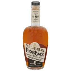 WhistlePig PiggyBack Bourbon Whiskey 750 ml