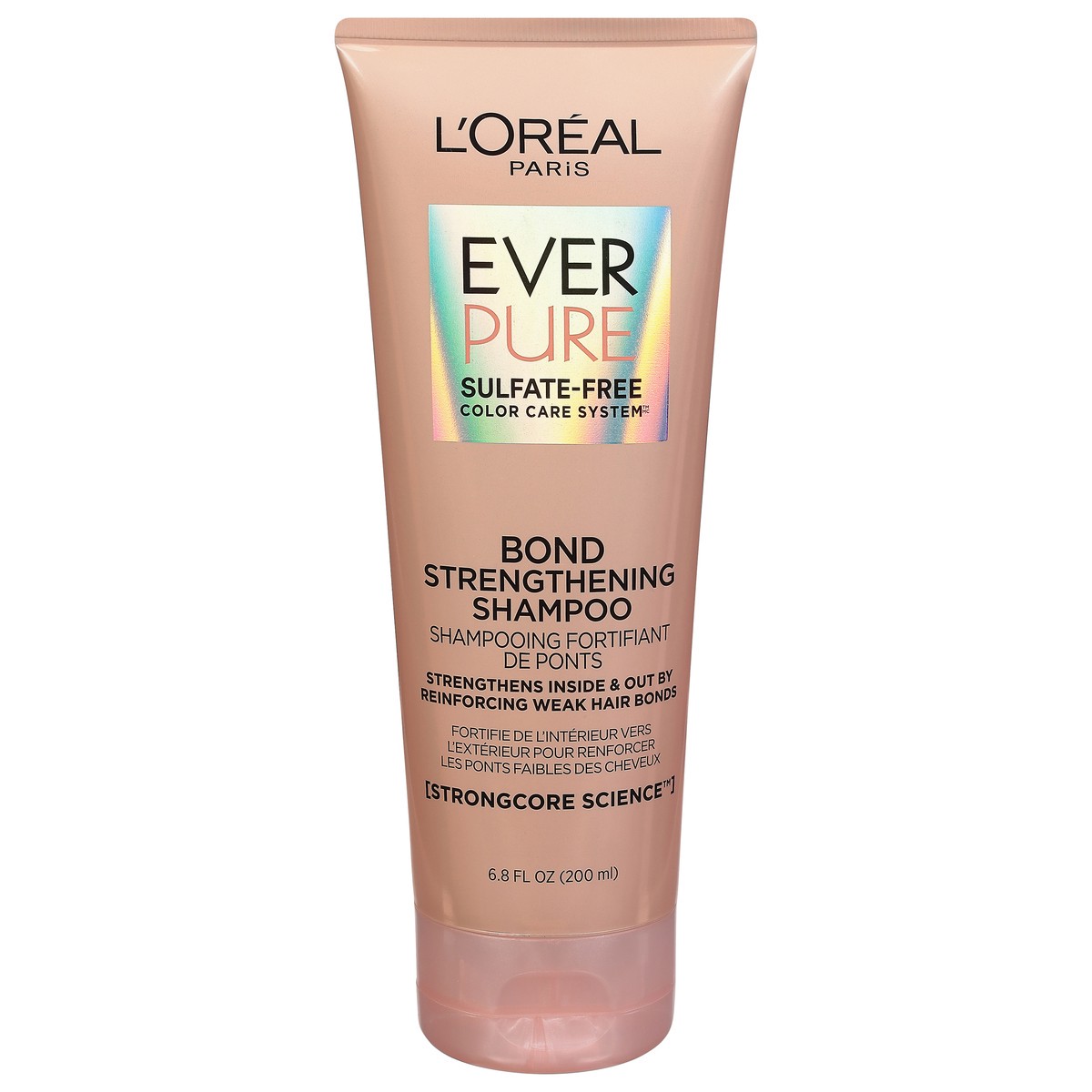 slide 1 of 1, L'Oréal Paris EverPure Sulfate Free Colore Care Bond Repair Strengthening Shampoo, 6.8 fl oz