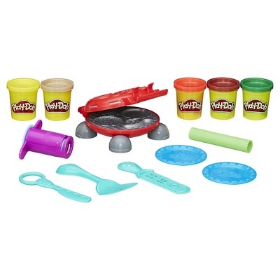 slide 1 of 3, Play-Doh Burger Barbecue Set, 1 ct