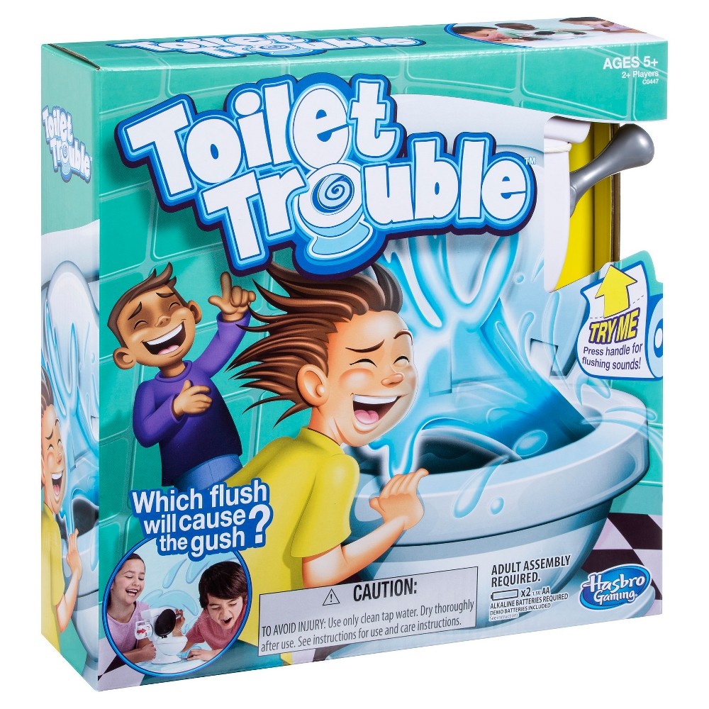 slide 10 of 20, Hasbro Toilet Trouble Board Game, 1 ct