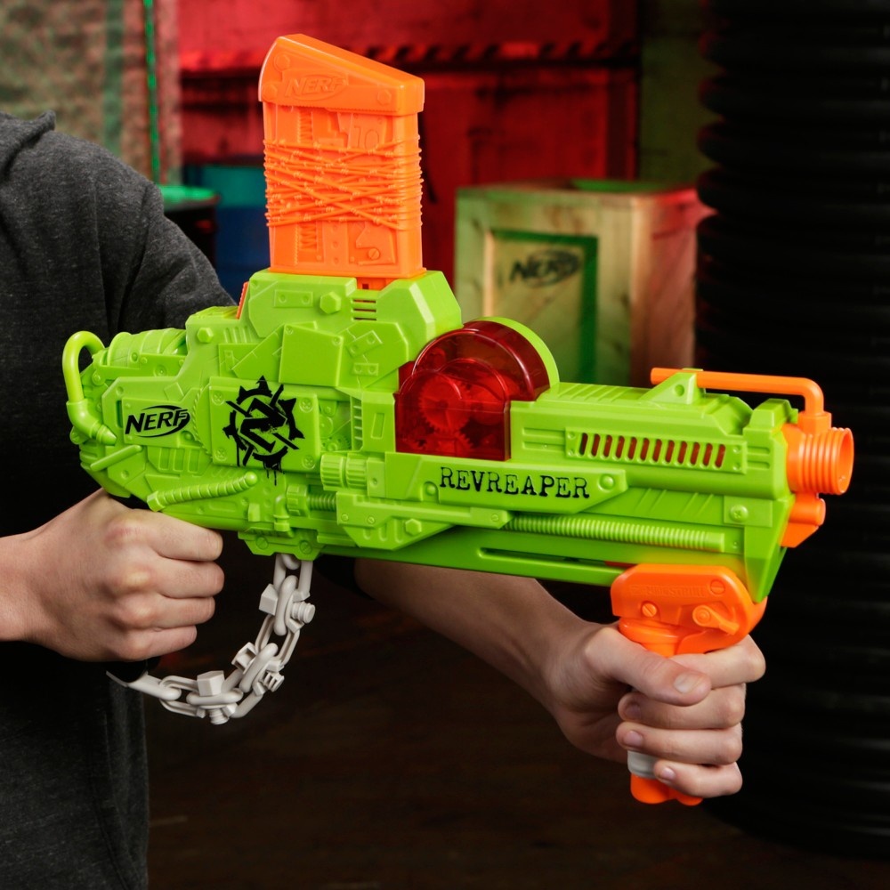 slide 9 of 12, Nerf Zombie Strike RevReaper, 1 ct