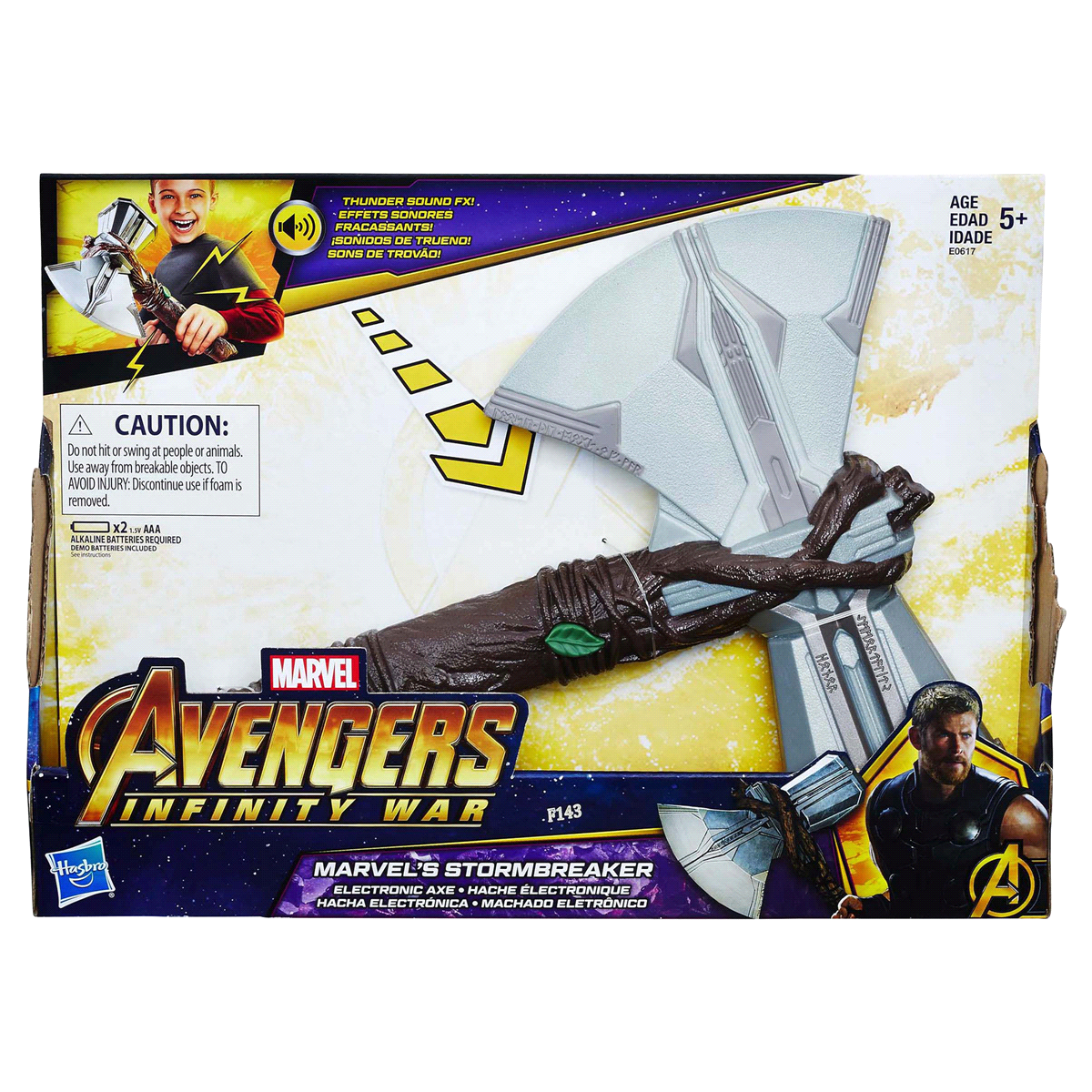 slide 3 of 8, Marvel Infinity War Marvel's Stormbreaker Electronic Axe, 1 ct