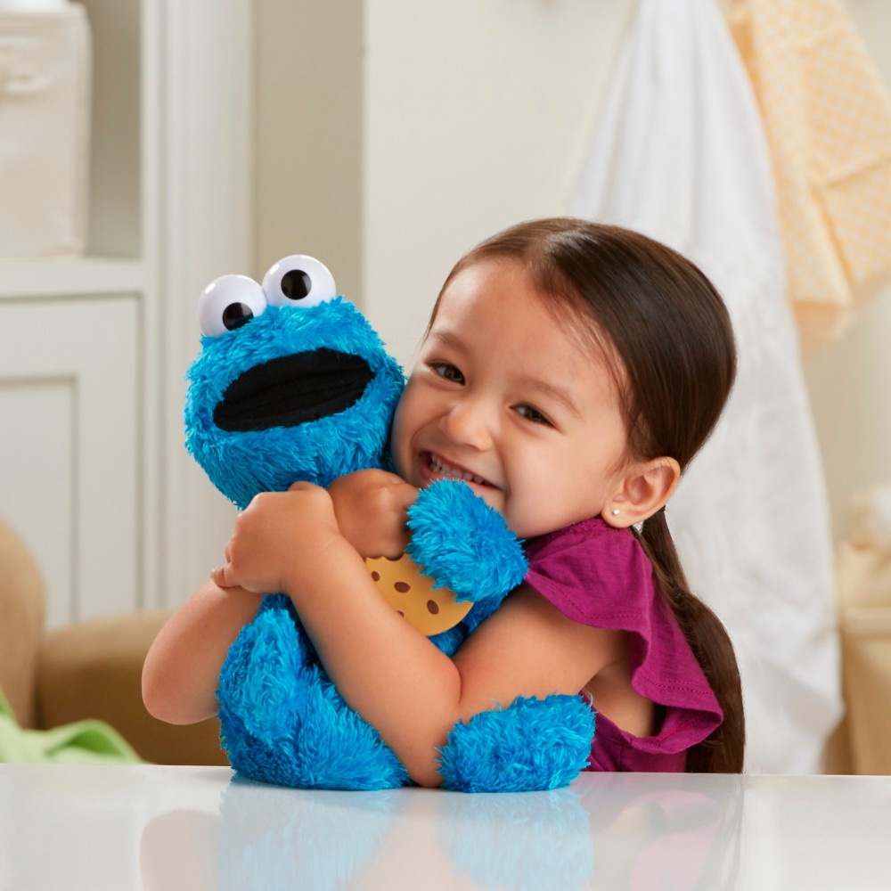 slide 3 of 8, Sesame Street Feed Me Cookie Monster Plush, 1 ct