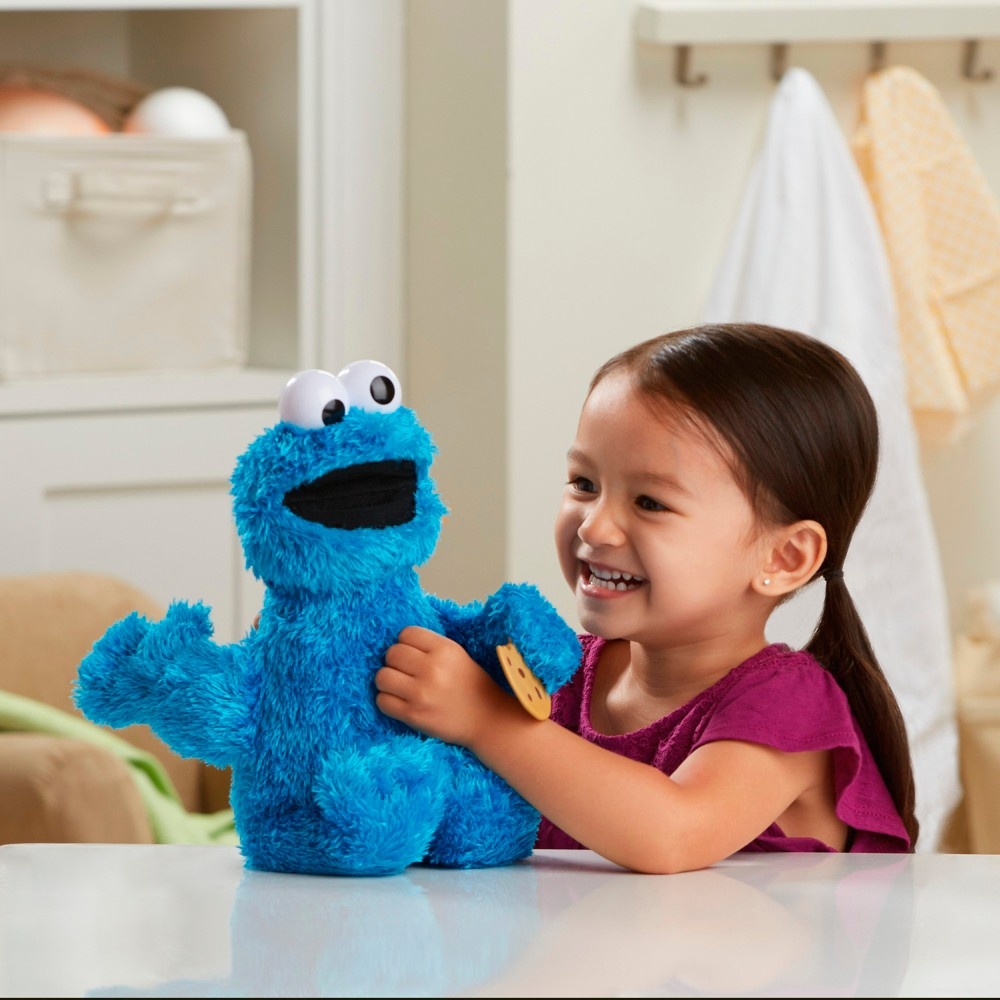 slide 5 of 8, Sesame Street Feed Me Cookie Monster Plush, 1 ct