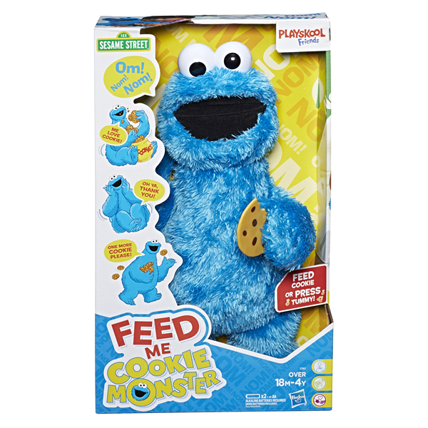 slide 1 of 8, Sesame Street Feed Me Cookie Monster Plush, 1 ct